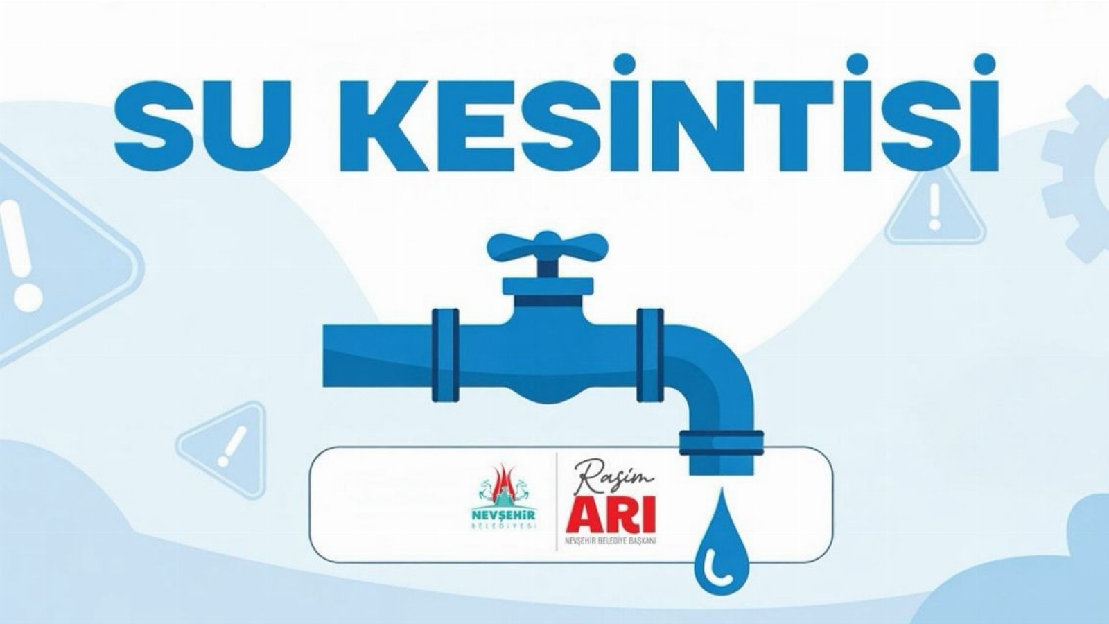 Bekdik Mahallesi TOKİ 5. Etap’ta 15 Ekim’de Planlı Su Kesintisi Yapılacak