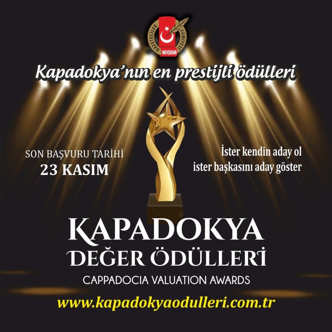 Kapadokya Değer Ödülleri Sahiplerini Bulacak