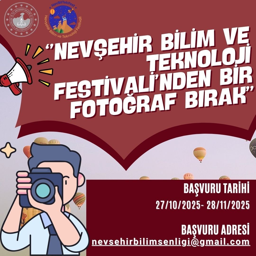 "NevBilTekFest'ten Bir Fotoğraf Bırak"