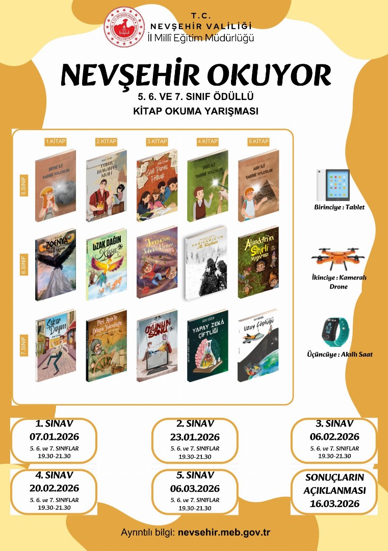 "Nevşehir Okuyor" Projesi Başlıyor