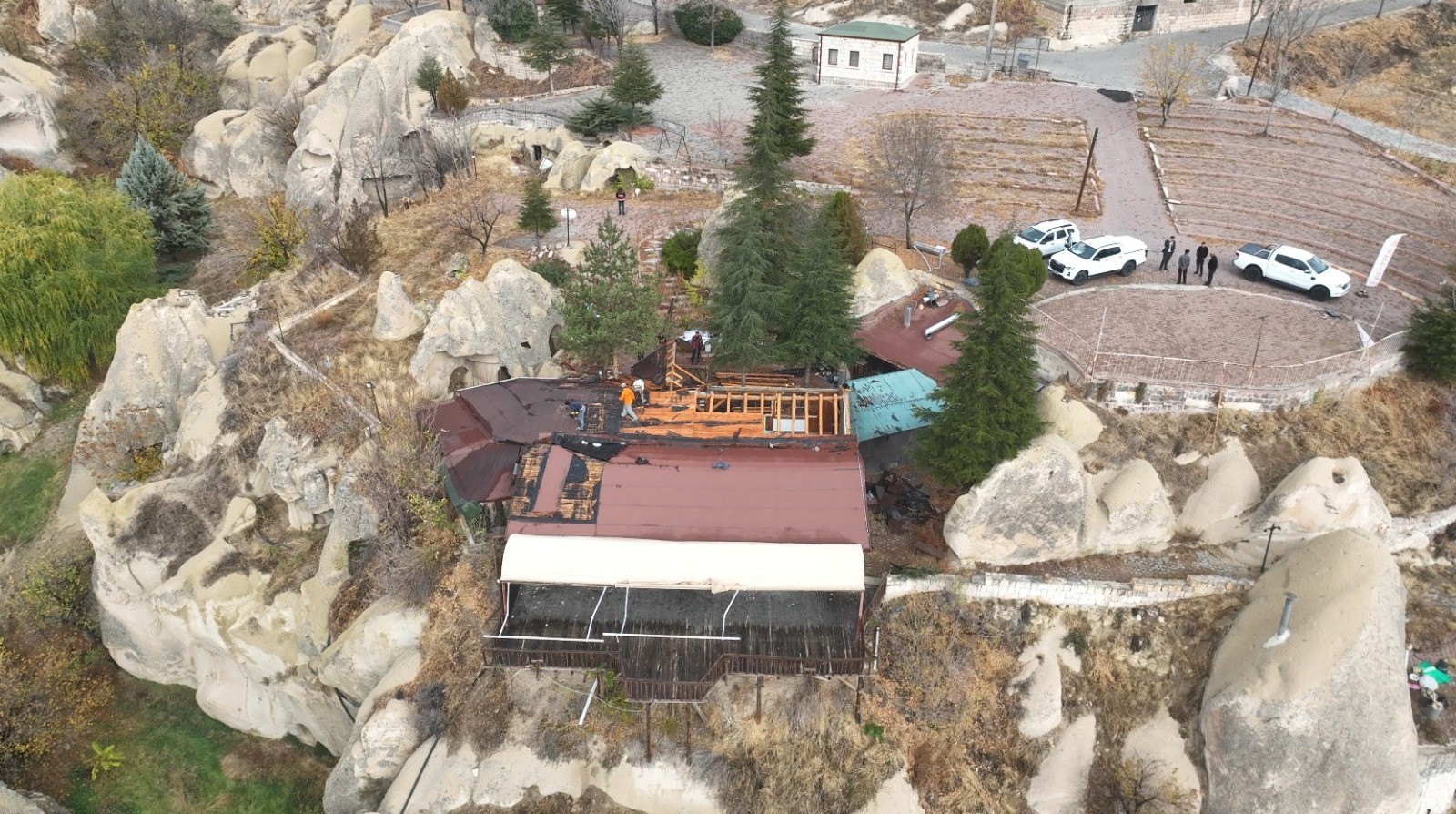 Kapadokya’da Kaçak Yapıya Geçit Yok: Ortahisar’daki İzinsiz İşletmeye Yıkım Kararı