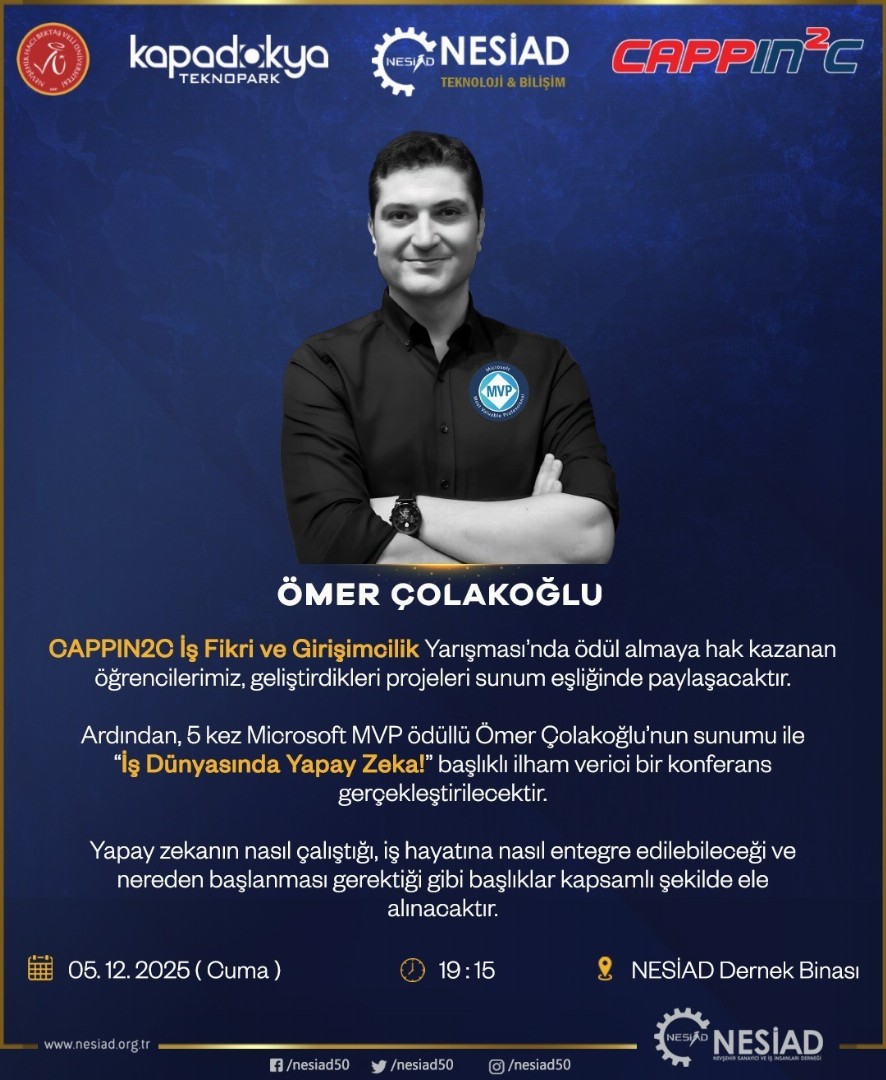 NESİAD’dan İş Dünyasında Yapay Zekâ Konferansı