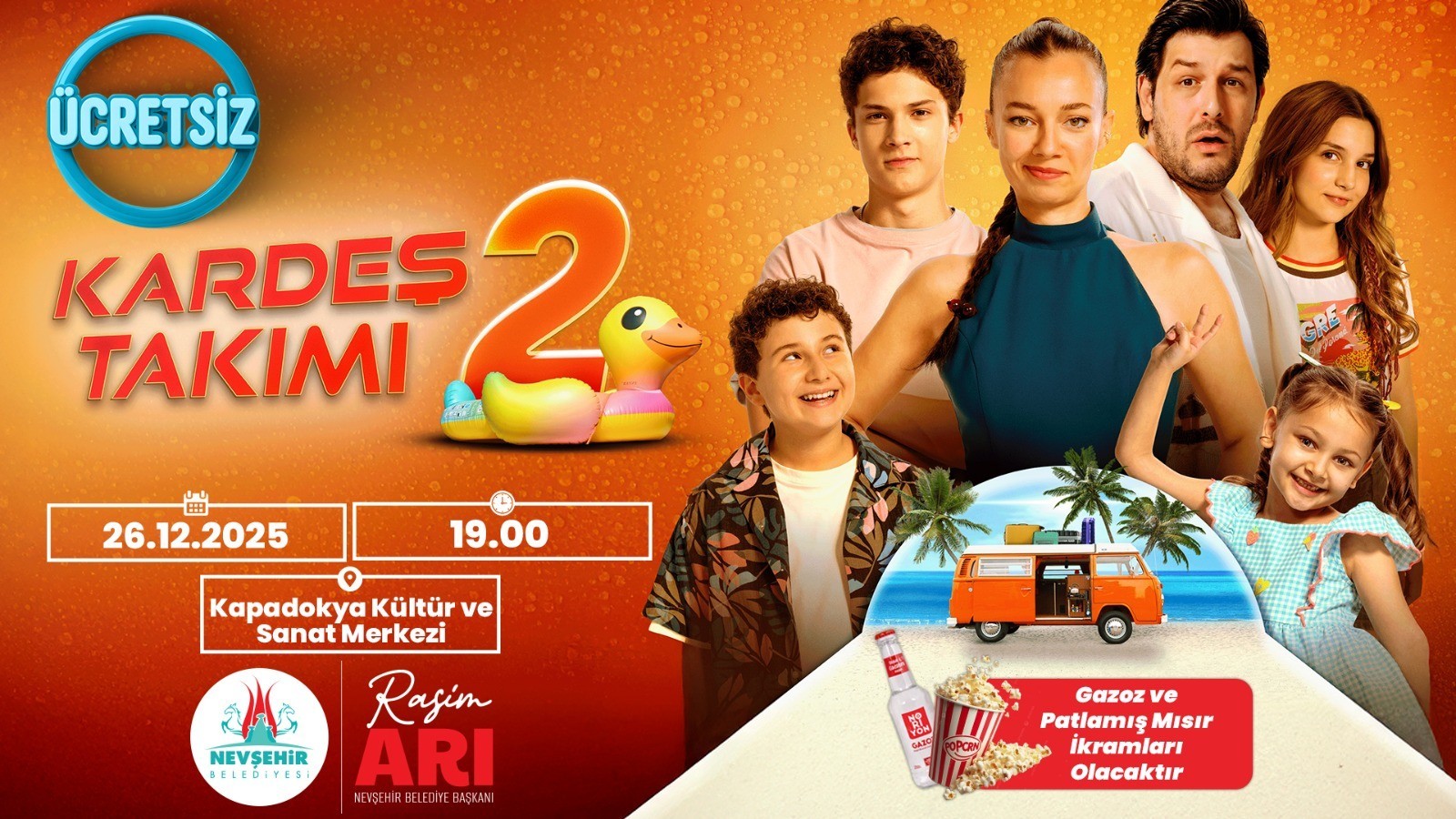 Sinema Akşamında “Kardeş Takımı 2” Filminde Buluşuyoruz