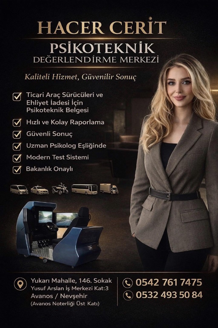 Avanos’ta Psikoteknik Dönemi Başladı!