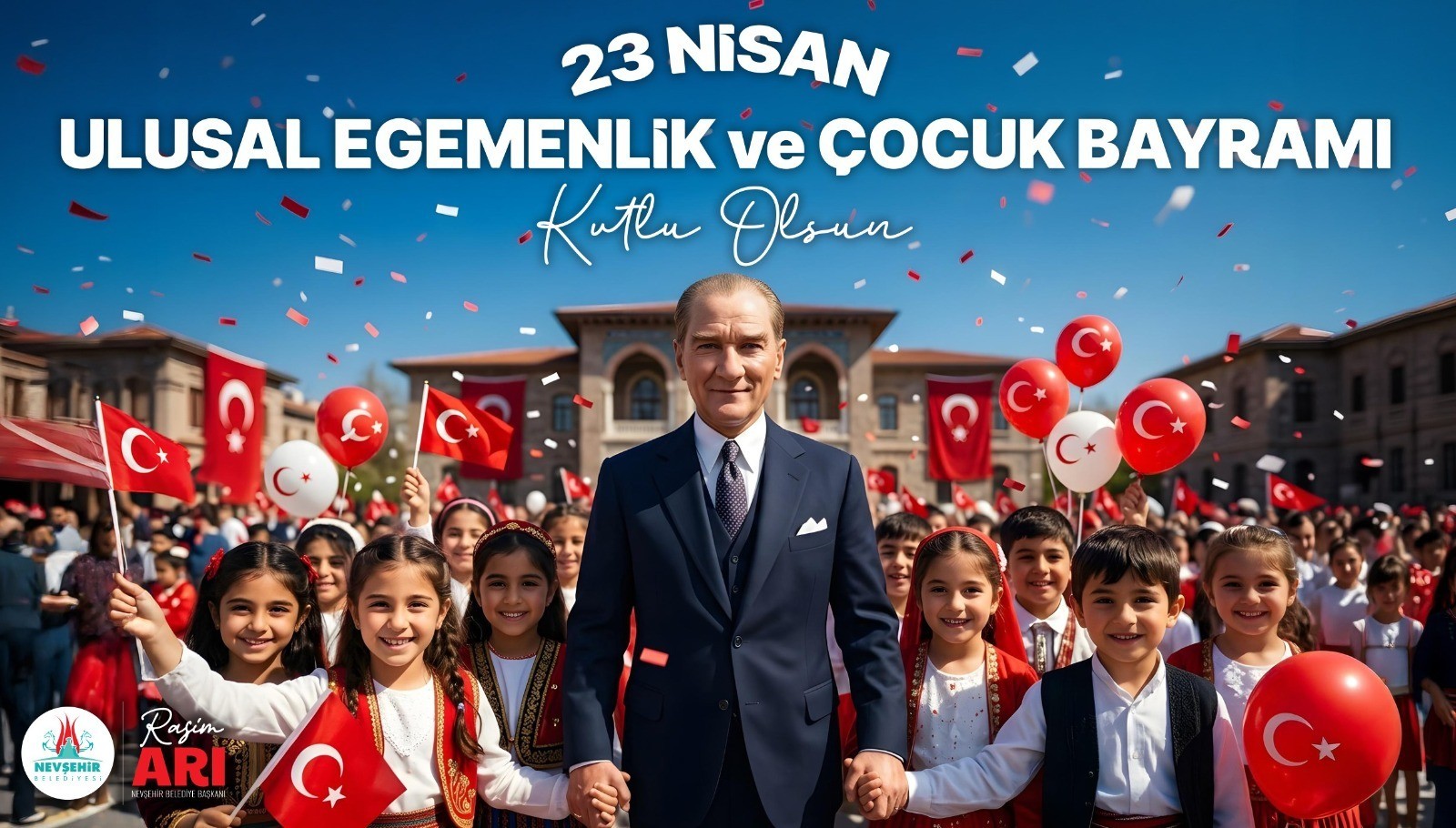 Belediye Başkanımız Rasim Arı’dan 23 Nisan Çocuk Bayramı Mesajı