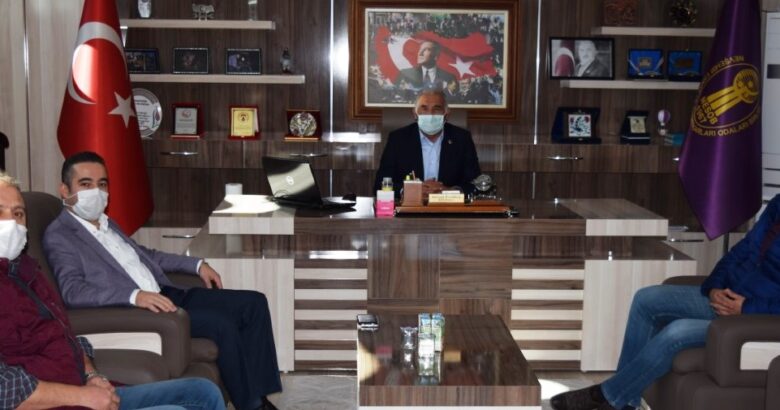  Deva Partisinden Başkan Pınarbaşı’na ziyaret