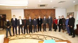 MHP Nevşehir İl Başkanı Kaya ve Yönetim Kurulundan Rektör Aktekin’e Ziyaret