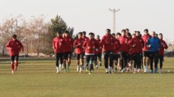 ” Nevşehir Belediyespor- 1877 Alemdağ maçı öncesi son antrenman yaptı”