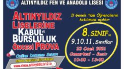 ALTINYILDIZ LİSELERİNE KABUL VE BURSLULUK ÖNCESİ DENEME SINAVI