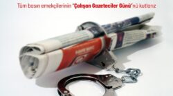 Onurlu gazetecilerin çalışan gazeteciler gününü yürekten kutluyoruz