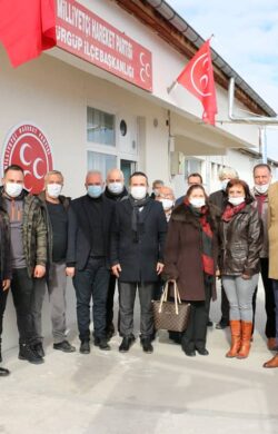 AK Parti Ürgüp teşkilatı, MHP İlçe Başkanlığını ziyaret etti