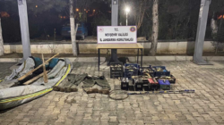 JANDARMA ELEKTRİKLE BALIK AVLAYANLARA GEÇİT VERMEDİ