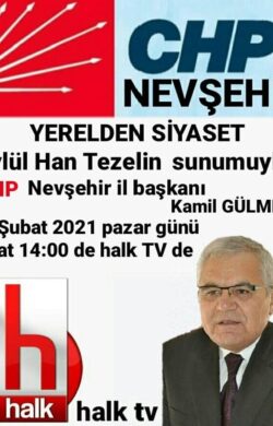 Başkan Gülmez Halt TV’ye konuk olacak