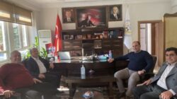 MHP’li belediye başkanları başkan Eren’i ziyaret etti