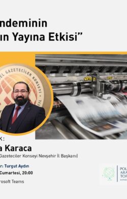 Karaca, Kapadokya Üniversitesinde söyleşiye katılacak