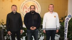 Eravcı, KGK Başkanı Karaca’yı ziyaret etti