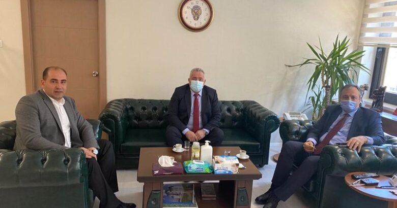 Başkan Eren, emniyet genel müdür yardımcısını ziyaret etti