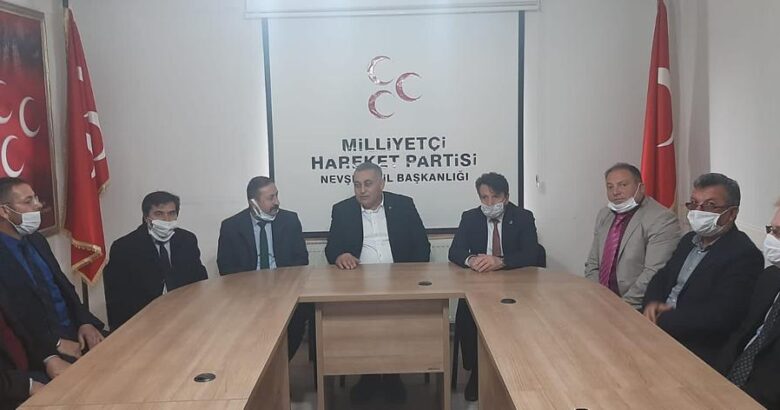  Türk Diyanet-Sen Genel Merkez yöneticilerinden MHP’ye ziyaret