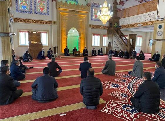  Ürgüp’te din görevlileri toplantısı Musalla camiinde yapıldı