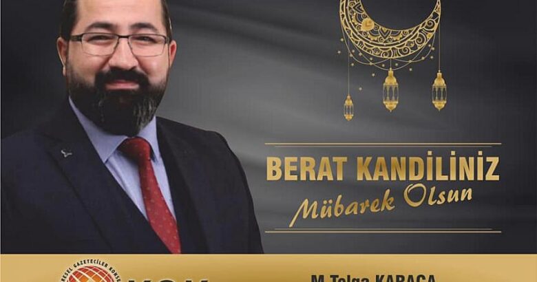  KGK İl Başkanı Karaca, Berat kandilini kutladı