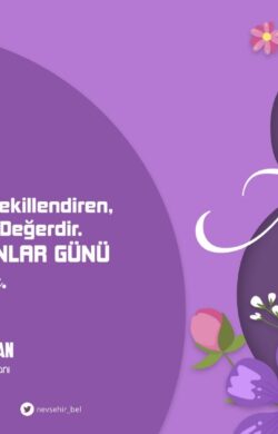 BAŞKAN SAVRAN’IN 8 MART DÜNYA KADINLAR GÜNÜ MESAJI