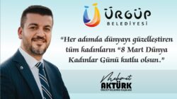 Aktürk,  8 Mart Dünya Kadınlar Günü’nü kutladı.