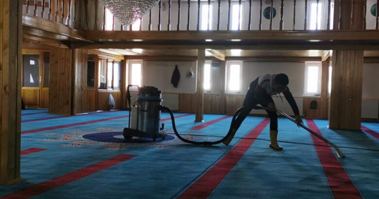  Camilerde Ramazan temizliği yapıldı