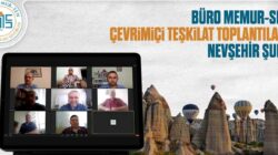 Büro Memur-Sen çevrim içi toplantılarını sürdürüyor