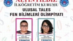 ALTINYILDIZLILAR TALES FEN TÜRKİYE FİNALİSTİ