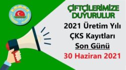 ÇKS kayıt süresi 30 Haziran’da sona eriyor