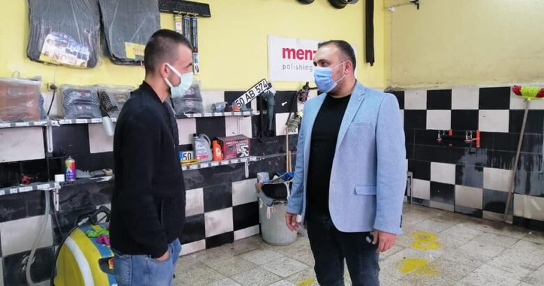  Gülşehir AK gençlik esnaf ziyaretlerini sürdürüyor
