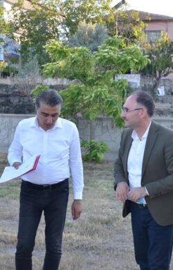 Genel müdür yardımcısı Şahin Gülşehir’deydi