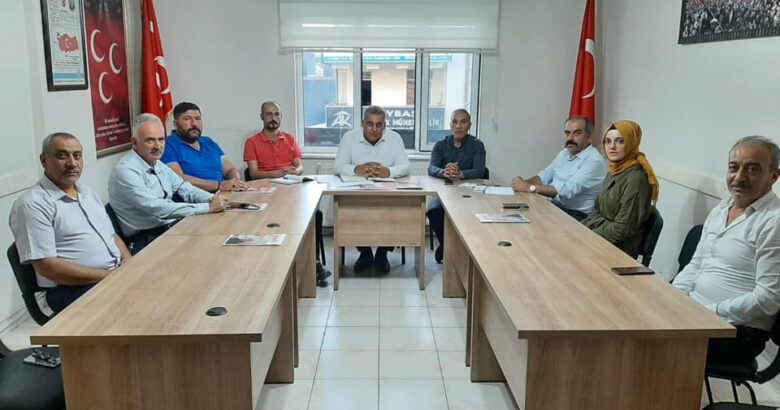  MHP’de ilçe başkanları toplantısı yapıldı