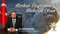 AK Parti İl Başkanı Kemikkıran’dan bayram kutlaması