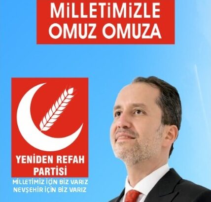  Yeniden Refah Partisi 3 yaşında