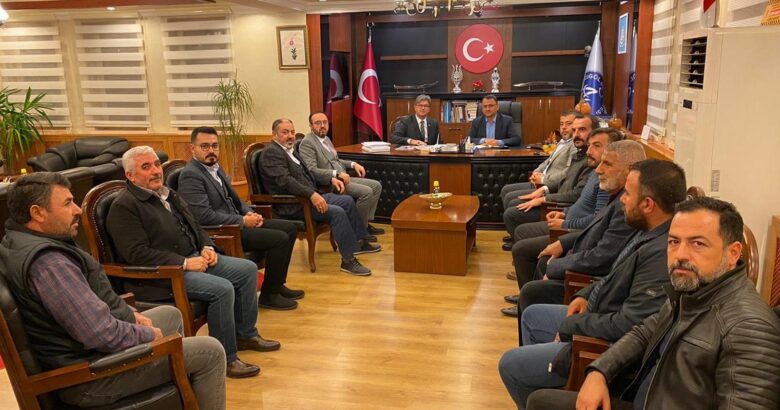 Başkan Ertaş, AK Parti heyetini ağırladı