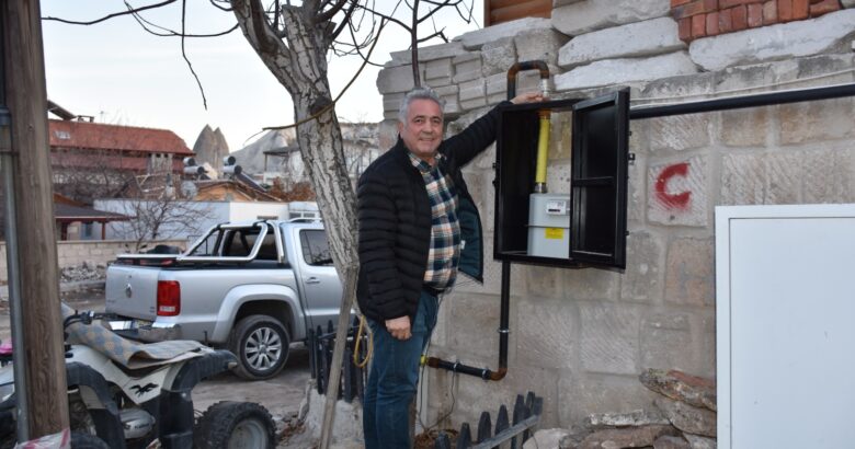  Göreme ilk kez doğalgaz ile tanıştı