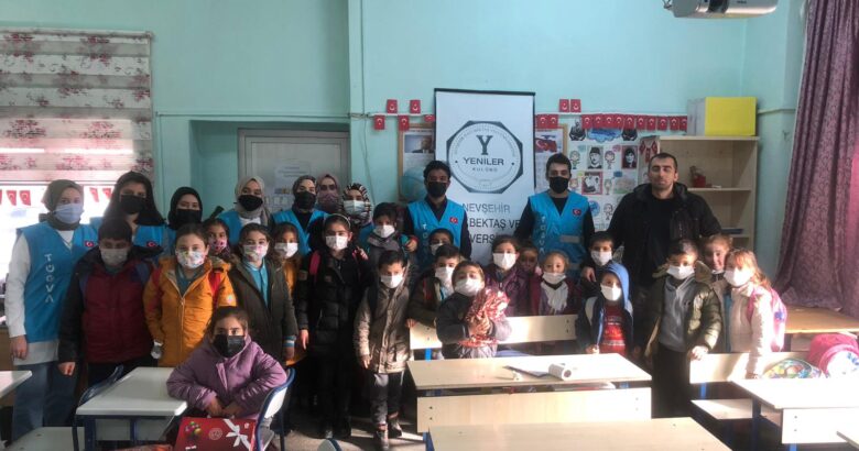  TÜGVA Nevşehir Köy Okulunu Ziyaret Etti