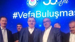 Özdemir vefa buluşmasına katıldı