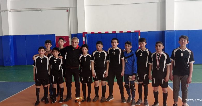  Futsal turnuvasında Karapınar İHO birinci