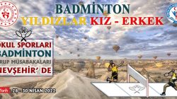 Badminton grup müsabakaları Nevşehir’de