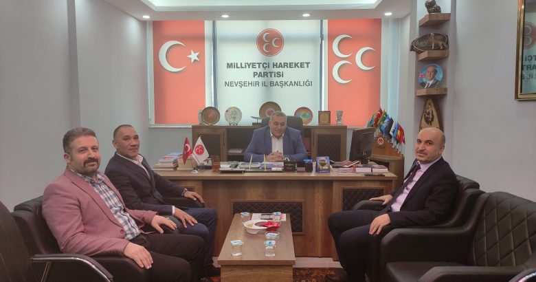  Polat’tan MHP İl başkanlığına ziyaret