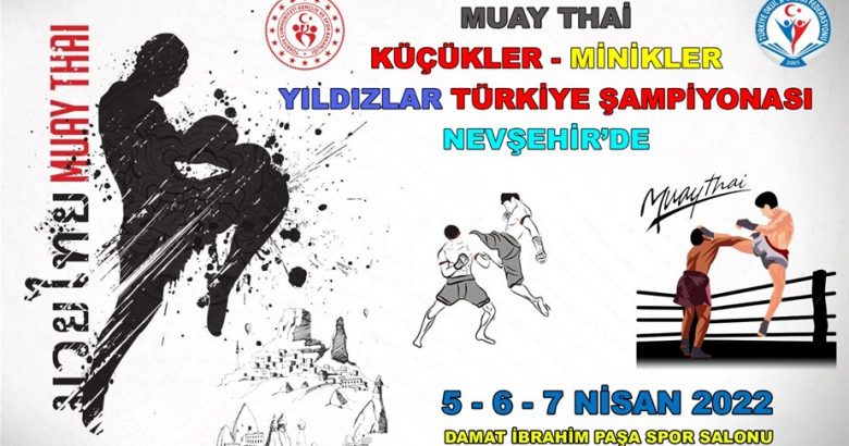  Muay Thai Türkiye birinciliği müsabakaları Nevşehir’de