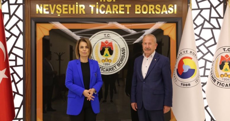  Vali Becel, Nevşehir Ticaret Borsasını Ziyaret Etti