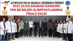 2022 ULUSLARARASI KANGURU FEN BİLİMLERİ OLİMPİYATLARINDA FİNALE KALDI