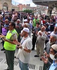  Nevşehir’den 77 kişilik hac kafilesi dualarla uğurlandı