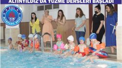 ALTINYILDIZ’DA YÜZME DERSLERİ BAŞLADI