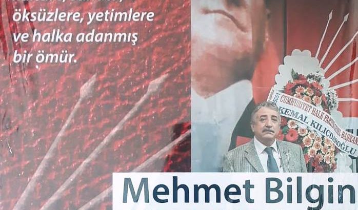  CHP’de Mehmet Bilgin esintisi