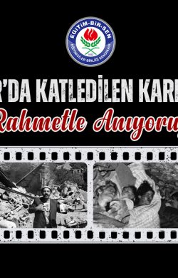 Başbağlar’da katledilen kardeşlerimizi rahmetle anıyoruz