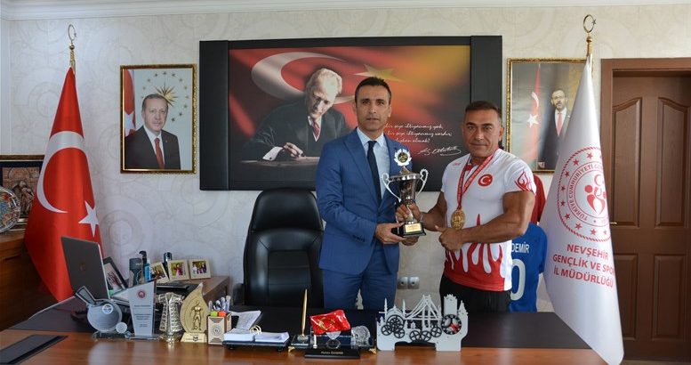  Şampiyon sporcudan Özdemir’e ziyaret